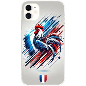 1001coques Coque En Silicone Imprimée Compatible Apple Iphone 11 Coq Français - Publicité 1001coques Coque En Silicone Imprimée Compatible Apple Iphone 11 Coq Français - Publicité