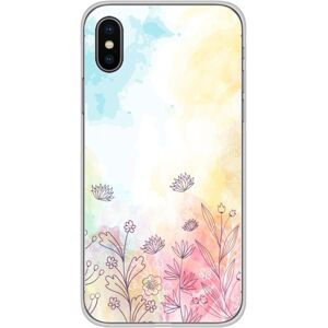 1001coques - iPhone Xs Max - Fleurs Aquarelle Coque - Publicité 1001coques - iPhone Xs Max - Fleurs Aquarelle Coque - Publicité