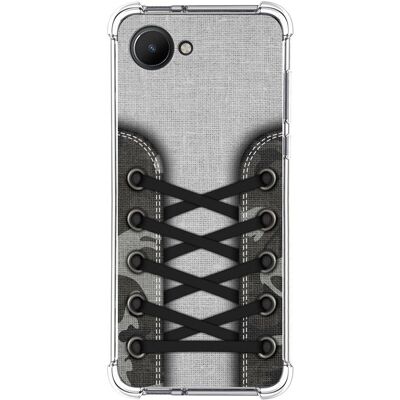 Tumundosmartphone Coque Silicone Anti-Chocs Pour Realme C30 Design Chaussures 16 Dessins - Publicité Tumundosmartphone Coque Silicone Anti-Chocs Pour Realme C30 Design Chaussures 16 Dessins - Publicité