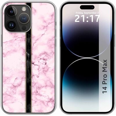 Tumundosmartphone Coque Silicone Compatible Avec Iphone 14 Pro Max (6.7) Design Marbre 04 Dessins - Publicité Tumundosmartphone Coque Silicone Compatible Avec Iphone 14 Pro Max (6.7) Design Marbre 04 Dessins - Publicité