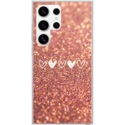 1001coques - Galaxy S24 Ultra - Paillettes Coeur - Phone Case - Publicité 1001coques - Galaxy S24 Ultra - Paillettes Coeur - Phone Case - Publicité