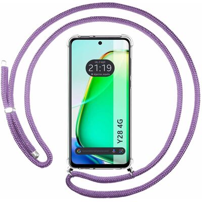 Coque téléphone Y28 4G Violet TUMUNDOSMARTPHONE - Publicité Coque téléphone Y28 4G Violet TUMUNDOSMARTPHONE - Publicité