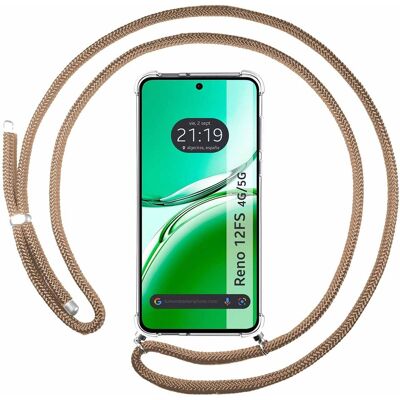 Coque antichoc TUMUNDOSMARTPHONE Reno 12FS 4G / 12 FS 5G avec porte-clé Camel - Publicité Coque antichoc TUMUNDOSMARTPHONE Reno 12FS 4G / 12 FS 5G avec porte-clé Camel - Publicité