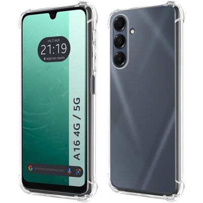 Coque TUMUNDOSMARTPHONE Galaxy A16 Transparente Antichoc - Publicité Coque TUMUNDOSMARTPHONE Galaxy A16 Transparente Antichoc - Publicité