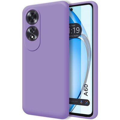 Coque en Silicone Liquide Violet pour Oppo A60 4G - Étui - Publicité Coque en Silicone Liquide Violet pour Oppo A60 4G - Étui - Publicité