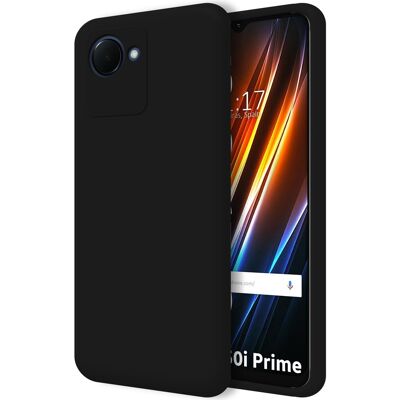 Tumundosmartphone Housse En Silicone Liquide Ultra Douce Pour Realme Narzo 50i Prime Couleur Noire - Publicité Tumundosmartphone Housse En Silicone Liquide Ultra Douce Pour Realme Narzo 50i Prime Couleur Noire - Publicité