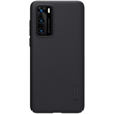 Nillkin Coque Pour Huawei P40 Série Super Frosted Shield Compatible Chargement, Noir - Publicité Nillkin Coque Pour Huawei P40 Série Super Frosted Shield Compatible Chargement, Noir - Publicité