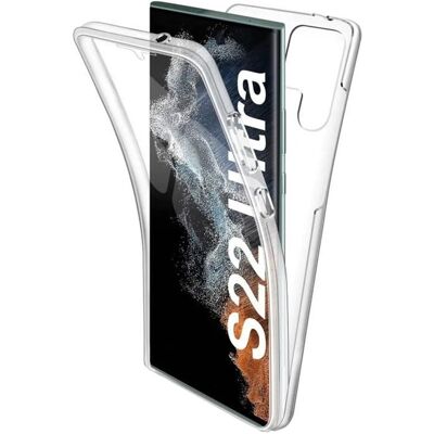 1001coques Coque 360 Transparente Pour Galaxy S22 Ultra – Tpu Souple Antichoc - Publicité 1001coques Coque 360 Transparente Pour Galaxy S22 Ultra – Tpu Souple Antichoc - Publicité