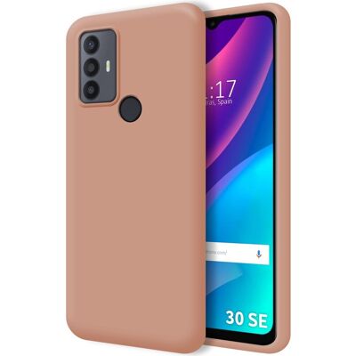 Tumundosmartphone - TCL 30 SE/30e/306 - Rose - Silicone - Étui pour téléphone - Publicité Tumundosmartphone - TCL 30 SE/30e/306 - Rose - Silicone - Étui pour téléphone - Publicité