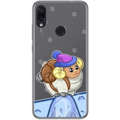 Tumundosmartphone Housse En Gel Transparent Pour Xiaomi Redmi Note 7 Design Chèvre Dessins - Publicité Tumundosmartphone Housse En Gel Transparent Pour Xiaomi Redmi Note 7 Design Chèvre Dessins - Publicité