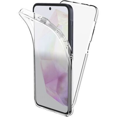 1001coques Coque 360 Transparente Pour Galaxy A35 5g – Tpu Souple Antichoc - Publicité 1001coques Coque 360 Transparente Pour Galaxy A35 5g – Tpu Souple Antichoc - Publicité