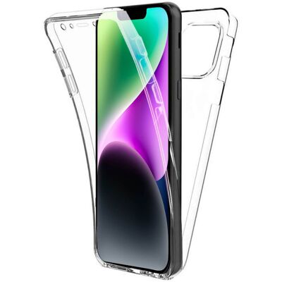 1001coques Coque 360 Transparente Pour Iphone 14 Plus – Tpu Souple Antichoc - Publicité 1001coques Coque 360 Transparente Pour Iphone 14 Plus – Tpu Souple Antichoc - Publicité