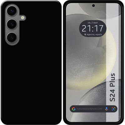 Coque en Gel de Silicone TPU Noire pour Samsung Galaxy S24 Plus 5G - TUMUNDOSMARTPHONE - Publicité Coque en Gel de Silicone TPU Noire pour Samsung Galaxy S24 Plus 5G - TUMUNDOSMARTPHONE - Publicité