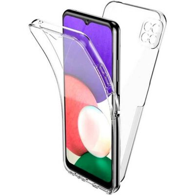 1001coques Coque 360 Transparente Pour Galaxy A22 5g – Tpu Souple Antichoc - Publicité 1001coques Coque 360 Transparente Pour Galaxy A22 5g – Tpu Souple Antichoc - Publicité