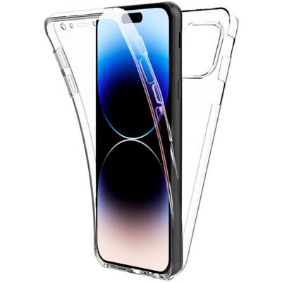 1001coques Coque 360 Transparente Pour Iphone 14 Pro – Tpu Souple Antichoc - Publicité 1001coques Coque 360 Transparente Pour Iphone 14 Pro – Tpu Souple Antichoc - Publicité