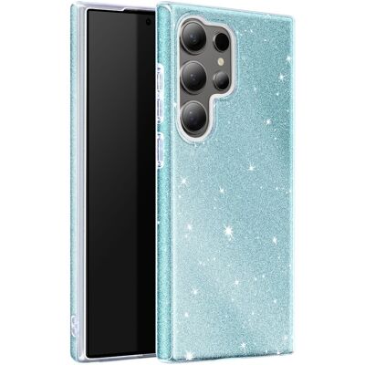Coque en Silicone Brillant pour Galaxy S24 Ultra - Étui téléphone - Publicité Coque en Silicone Brillant pour Galaxy S24 Ultra - Étui téléphone - Publicité