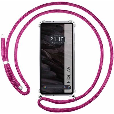 Coque Rose pour Google Pixel 7A 5G - Étui antichoc - Publicité Coque Rose pour Google Pixel 7A 5G - Étui antichoc - Publicité