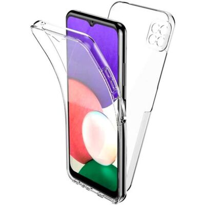 1001coques Coque 360 Transparente Pour Galaxy A22 4g – Tpu Souple Antichoc - Publicité 1001coques Coque 360 Transparente Pour Galaxy A22 4g – Tpu Souple Antichoc - Publicité