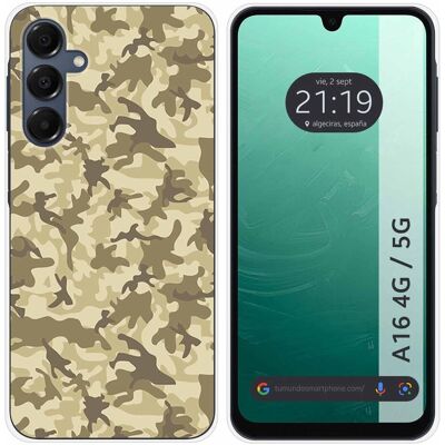 Étui Camouflage Sable Galaxy A16 TUMUNDOSMARTPHONE - Publicité Étui Camouflage Sable Galaxy A16 TUMUNDOSMARTPHONE - Publicité