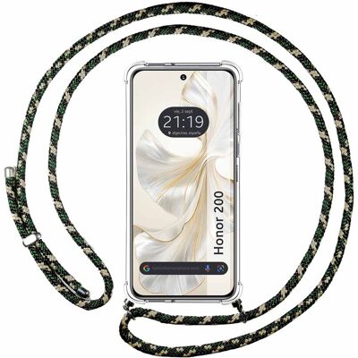 Coque Antichoc Dorée & Verte pour Honor 200 5G - Publicité Coque Antichoc Dorée & Verte pour Honor 200 5G - Publicité