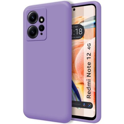 Coque en silicone liquide Xiaomi Redmi Note 12 4G - Étui téléphone - Publicité Coque en silicone liquide Xiaomi Redmi Note 12 4G - Étui téléphone - Publicité