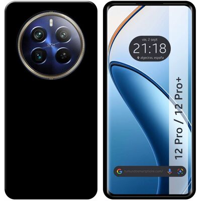 Coque en silicone TPU pour Realme 12 Pro 5G - Smartphone - Publicité Coque en silicone TPU pour Realme 12 Pro 5G - Smartphone - Publicité