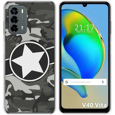 Tumundosmartphone Housse En Silicone Pour Zte Blade V40 Vita Design Camouflage 02 Dessins - Publicité Tumundosmartphone Housse En Silicone Pour Zte Blade V40 Vita Design Camouflage 02 Dessins - Publicité