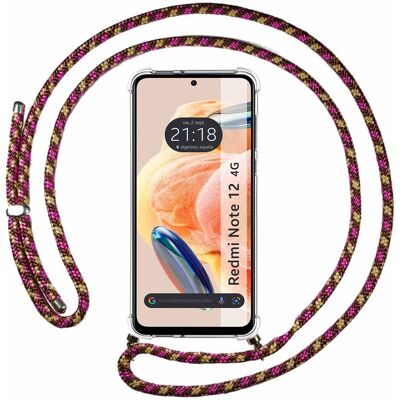 Coque Rose pour Xiaomi Redmi Note 12 4G - Publicité Coque Rose pour Xiaomi Redmi Note 12 4G - Publicité