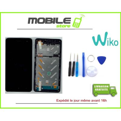 Vitre Tactile + Ecran Lcd + Chassis Original Wiko Jerry 2 + Outils - Publicité Vitre Tactile + Ecran Lcd + Chassis Original Wiko Jerry 2 + Outils - Publicité