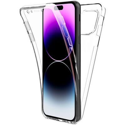 1001coques Coque 360 Transparente Pour Iphone 14 Pro Max – Tpu Souple Antichoc - Publicité 1001coques Coque 360 Transparente Pour Iphone 14 Pro Max – Tpu Souple Antichoc - Publicité