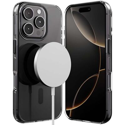 Crong Coque Clear Mag Pro Pour Iphone 16 Pro Max Compatible - Publicité Crong Coque Clear Mag Pro Pour Iphone 16 Pro Max Compatible - Publicité