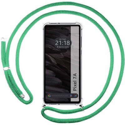 Coque Vert Eau avec Cordon pour Google Pixel 7A 5G TUMUNDOSMARTPHONE - Publicité Coque Vert Eau avec Cordon pour Google Pixel 7A 5G TUMUNDOSMARTPHONE - Publicité