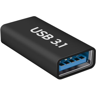 Adaptateur USB-C Femelle à Femelle Avizar - Transfert Rapide - Compact Noir - Publicité Adaptateur USB-C Femelle à Femelle Avizar - Transfert Rapide - Compact Noir - Publicité