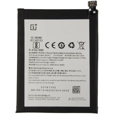 OnePlus Bateria 3 - 2900mAh Batterie - Publicité OnePlus Bateria 3 - 2900mAh Batterie - Publicité