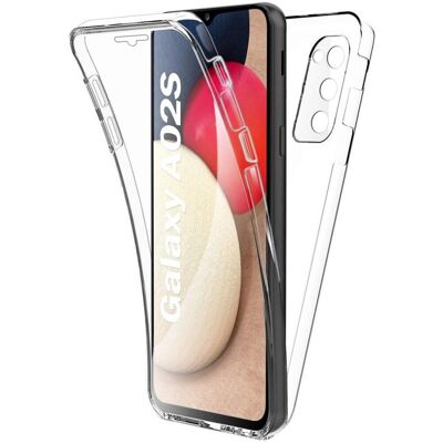 1001coques Coque 360 Transparente Pour Galaxy A02s – Tpu Souple Antichoc - Publicité 1001coques Coque 360 Transparente Pour Galaxy A02s – Tpu Souple Antichoc - Publicité