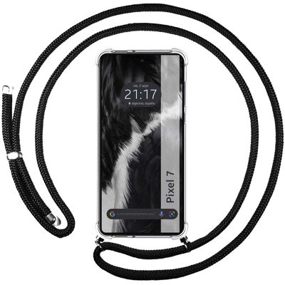 Coque pour Google Pixel 7 5G - Étui - Noir - Publicité Coque pour Google Pixel 7 5G - Étui - Noir - Publicité