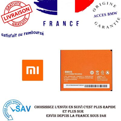 Samsung Batterie Originale Xiaomi Bm45 Pour Note 2 - Publicité Samsung Batterie Originale Xiaomi Bm45 Pour Note 2 - Publicité