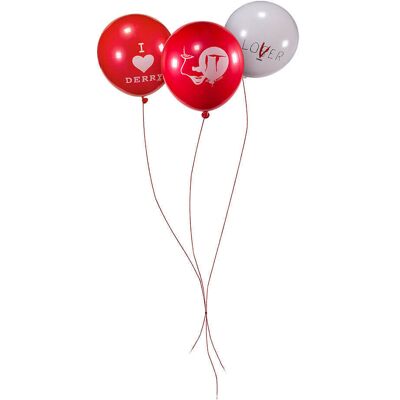 N/a It (2017) - Ensemble De Ballons Assortis Dans Un Mélange De Rouge Et Blanc (Paqu - Publicité N/a It (2017) - Ensemble De Ballons Assortis Dans Un Mélange De Rouge Et Blanc (Paqu - Publicité