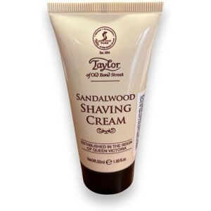 Crème À Raser Sandalwood En Tube 50 Ml – Taylor Of Old Bond Street - Publicité Crème À Raser Sandalwood En Tube 50 Ml – Taylor Of Old Bond Street - Publicité