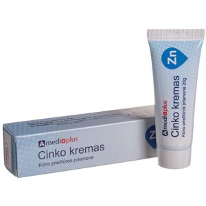 Amediplus Zinc Crème - Soin Peau 20g Pour Acné - Publicité Amediplus Zinc Crème - Soin Peau 20g Pour Acné - Publicité