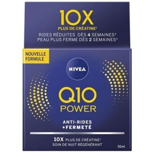 Nivea Soin Nivéa Régénérant Anti-Rides + Fermeté Q10 50ml - Publicité Nivea Soin Nivéa Régénérant Anti-Rides + Fermeté Q10 50ml - Publicité