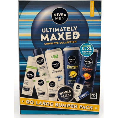 Nivea Men Ultimate Maxed Collection Complète Pack Bumper Neuf - Publicité Nivea Men Ultimate Maxed Collection Complète Pack Bumper Neuf - Publicité