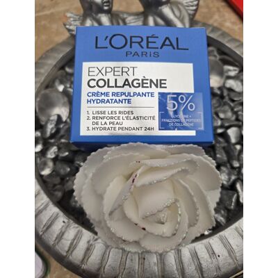 L'Oréal L Oreal Creme Expert Collagene Jour Anti Rides Repulpe Hydrate Lisse 50ml Neuf - Publicité L'Oréal L Oreal Creme Expert Collagene Jour Anti Rides Repulpe Hydrate Lisse 50ml Neuf - Publicité