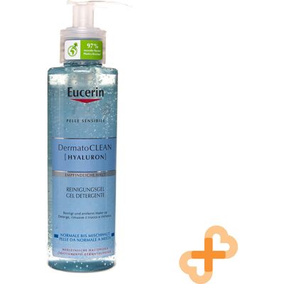Eucerin Gel Nettoyant Hyaluon - Peau sensible - Publicité Eucerin Gel Nettoyant Hyaluon - Peau sensible - Publicité