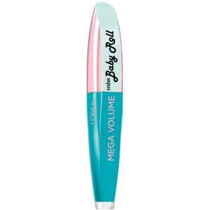 Mascara Mega Volume Miss Baby Roll de L'Oréal Paris - Bleu - Publicité Mascara Mega Volume Miss Baby Roll de L'Oréal Paris - Bleu - Publicité