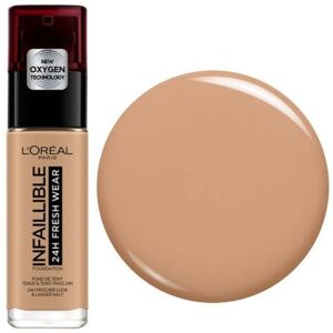 Fond De Teint Infaillible Fresh Wear 24 H 220 Sable L'Oréal - Publicité Fond De Teint Infaillible Fresh Wear 24 H 220 Sable L'Oréal - Publicité