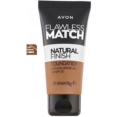 Fond De Teint Liquide Avon Flawless Match Walnut 510 N - Publicité Fond De Teint Liquide Avon Flawless Match Walnut 510 N - Publicité
