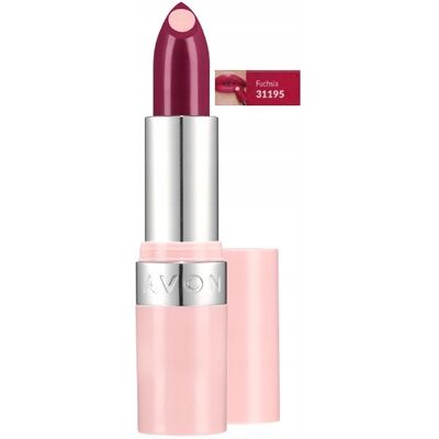 Rouge À Lèvres Avon Hydramatic Shine Fuchsia À L'Acide Hyaluronique - Publicité Rouge À Lèvres Avon Hydramatic Shine Fuchsia À L'Acide Hyaluronique - Publicité