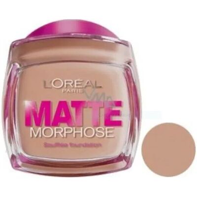 L'Oréal Fond De Teint Matte Morphose 180 Sable Rosé L' Oreal - Publicité L'Oréal Fond De Teint Matte Morphose 180 Sable Rosé L' Oreal - Publicité