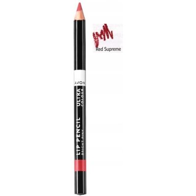 Crayon À Lèvres Avon Ultra Red Supreme - Publicité Crayon À Lèvres Avon Ultra Red Supreme - Publicité